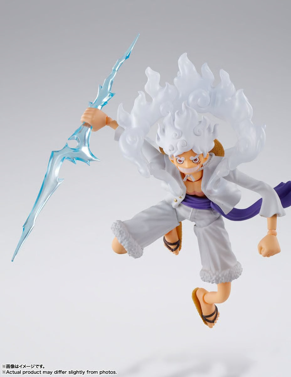 S.H.FIGUARTS ONE PIECE - MONKEY D. LUFFY (GEAR 5) ACTION FIGURE BY BANDAI TAMASHII