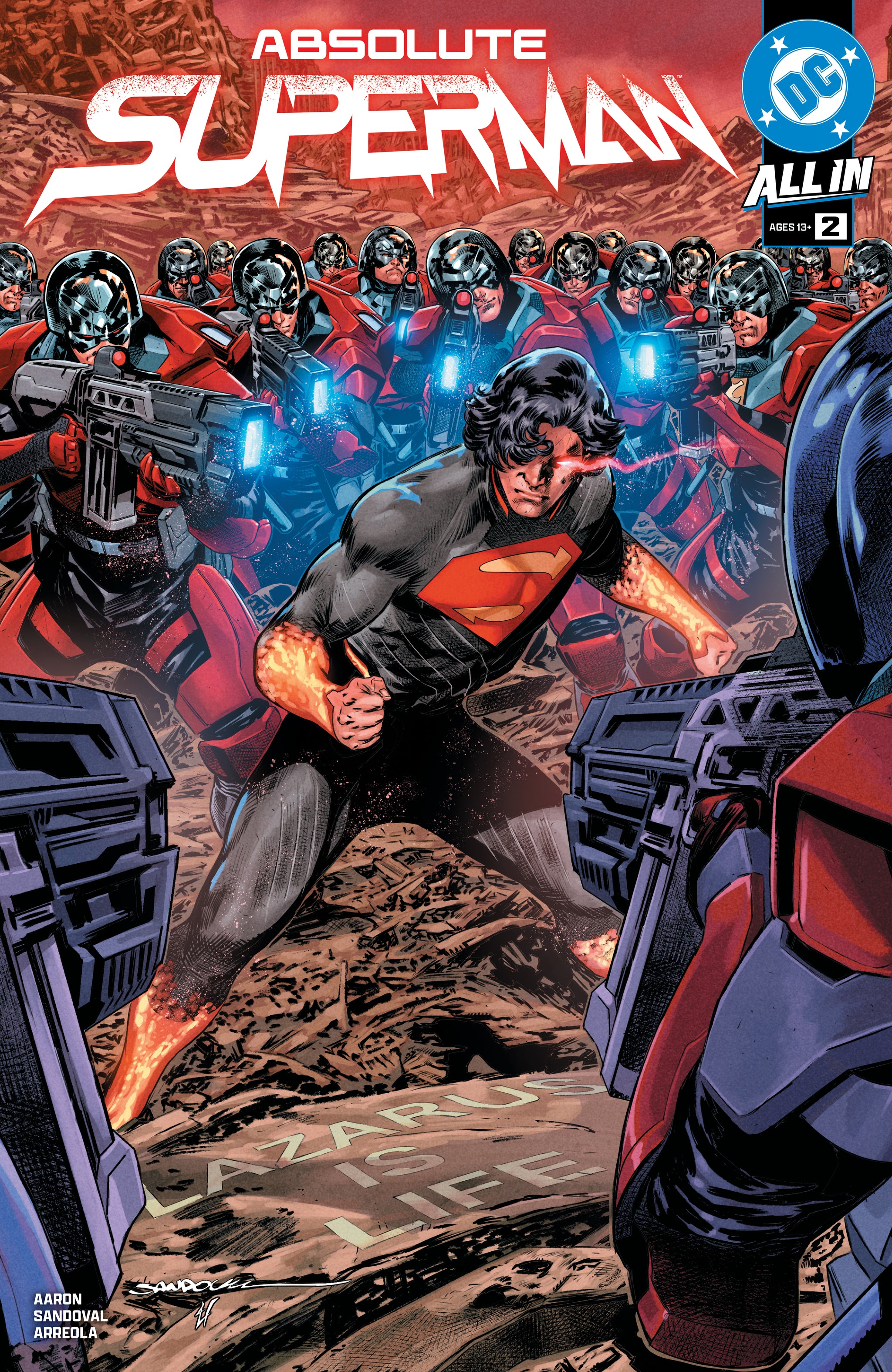 ABSOLUTE SUPERMAN #2 CVR A RAFA SANDOVAL