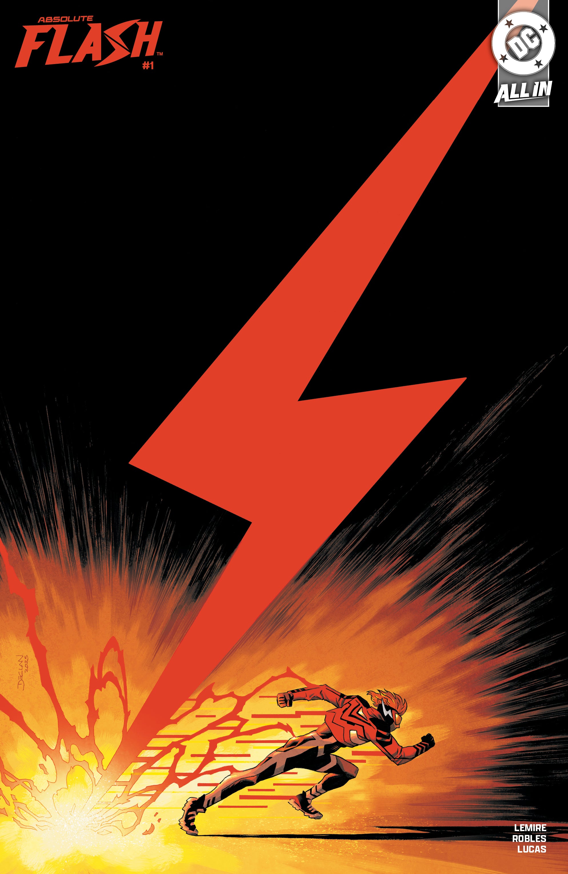Absolute Flash #1 Cover E Declan Shalvey Variant