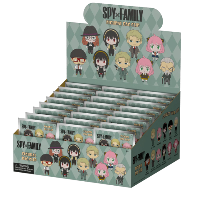 Monogram: Spy X Family 3D Foam Bag Clip (Series 1) - Blind box