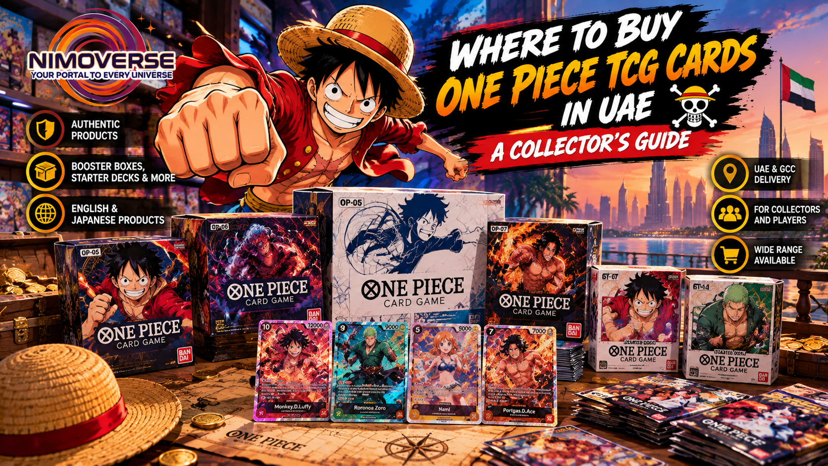 Where to Buy One Piece TCG Cards in UAE: A Collector’s Guide