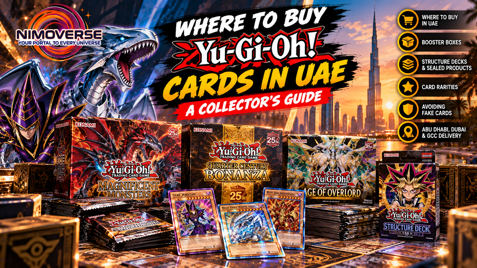 Where to Buy English Yu-Gi-Oh! Cards in UAE: A Collector's Guide