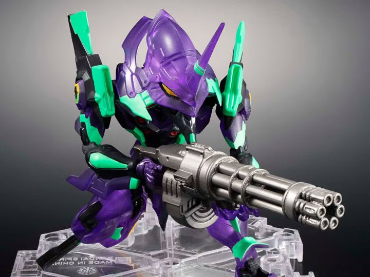 NXEDGE STYLE EVANGELION EVA UNIT-01 TEST TYPE (NIGHT COMBAT VER.) BY BANDAI TAMASHII