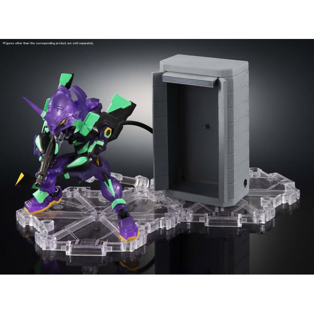 NXEDGE STYLE EVANGELION EVA UNIT-01 TEST TYPE (NIGHT COMBAT VER.) BY BANDAI TAMASHII