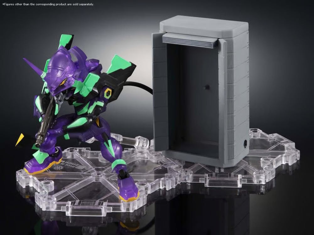 NXEDGE STYLE EVANGELION EVA UNIT-01 TEST TYPE (NIGHT COMBAT VER.) BY BANDAI TAMASHII