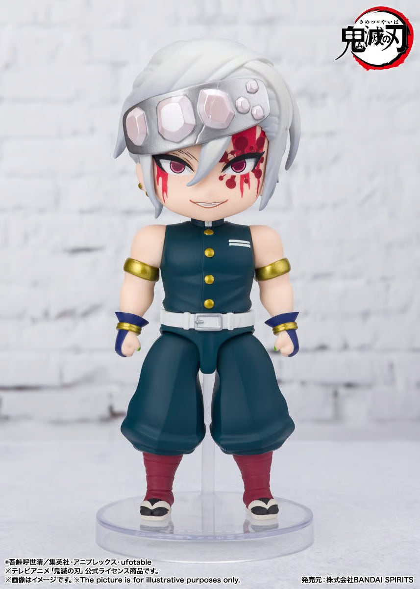 FIGUARTS MINI DEMON SLAYER - TENGEN UZUI (SOUND BREATHING) ACTION FIGURE BY BANDAI TAMASHII