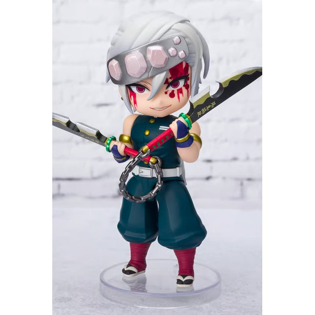 FIGUARTS MINI DEMON SLAYER - TENGEN UZUI (SOUND BREATHING) ACTION FIGURE BY BANDAI TAMASHII