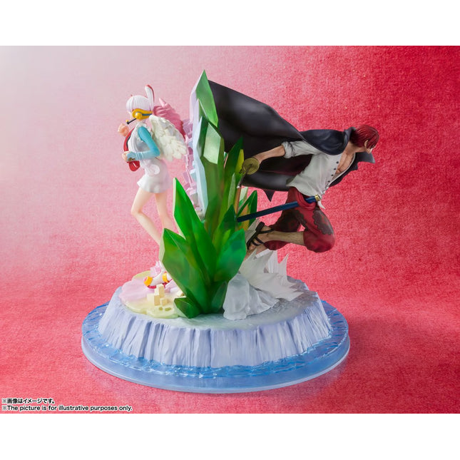 FIGUARTS ZERO ONE PIECE FILM: RED - SHANKS AND UTA BY BANDAI TAMASHII