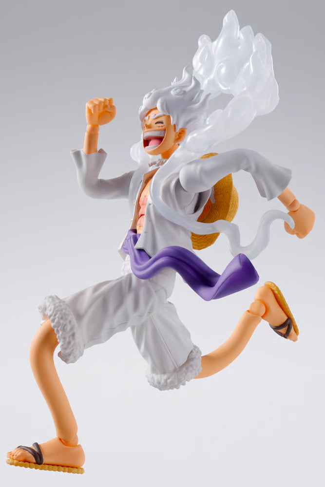 S.H.FIGUARTS ONE PIECE - MONKEY D. LUFFY (GEAR 5) ACTION FIGURE BY BANDAI TAMASHII