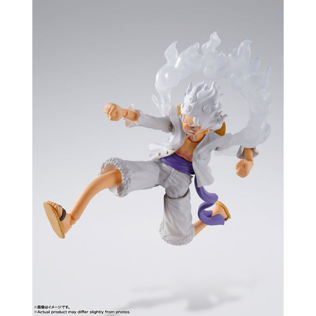 S.H.FIGUARTS ONE PIECE - MONKEY D. LUFFY (GEAR 5) ACTION FIGURE BY BANDAI TAMASHII