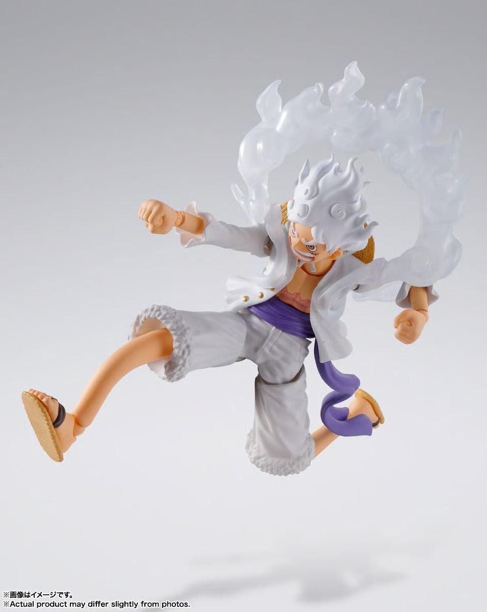 S.H.FIGUARTS ONE PIECE - MONKEY D. LUFFY (GEAR 5) ACTION FIGURE BY BANDAI TAMASHII