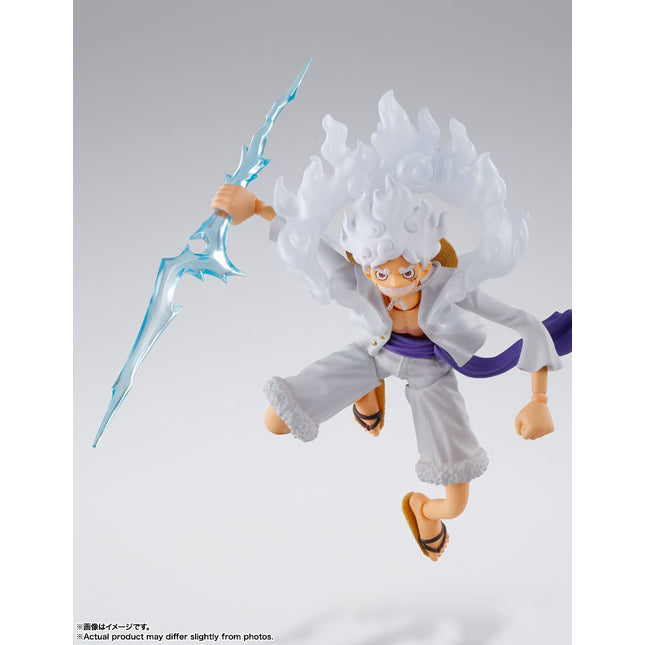 S.H.FIGUARTS ONE PIECE - MONKEY D. LUFFY (GEAR 5) ACTION FIGURE BY BANDAI TAMASHII