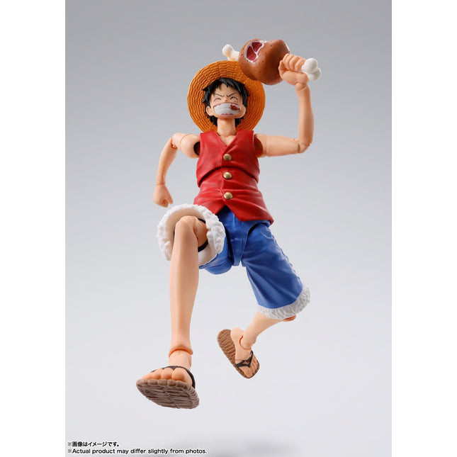 S.H.FIGUARTS MONKEY D. LUFFY – ROMANCE DAWN 1/12 SCALE ACTION FIGURE BY BANDAI TAMASHII