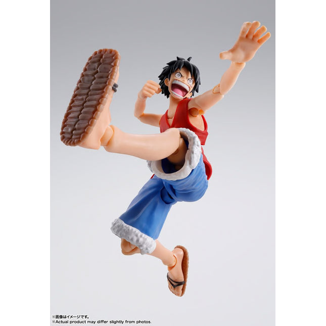 S.H.FIGUARTS MONKEY D. LUFFY – ROMANCE DAWN 1/12 SCALE ACTION FIGURE BY BANDAI TAMASHII