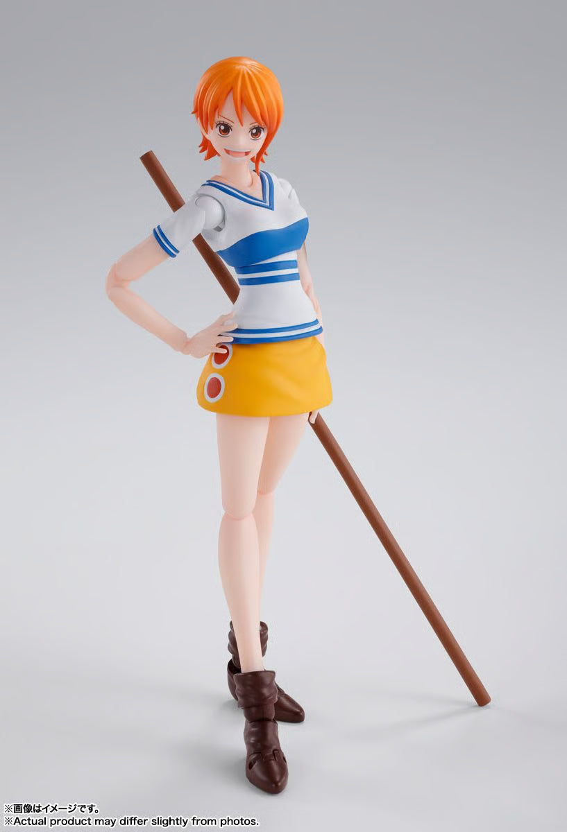 S.H.FIGUARTS NAMI – ROMANCE DAWN 1/12 SCALE ACTION FIGURE BY BANDAI TAMASHII