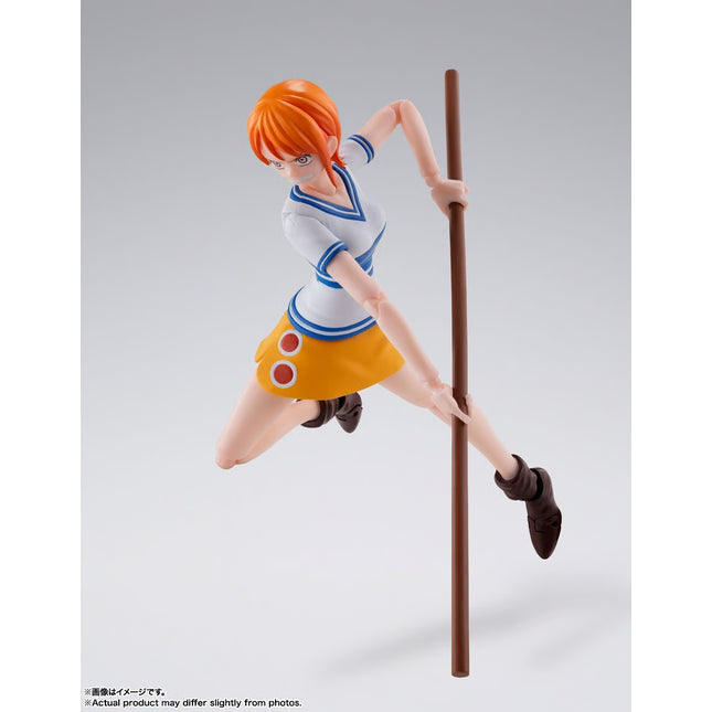 S.H.FIGUARTS NAMI – ROMANCE DAWN 1/12 SCALE ACTION FIGURE BY BANDAI TAMASHII