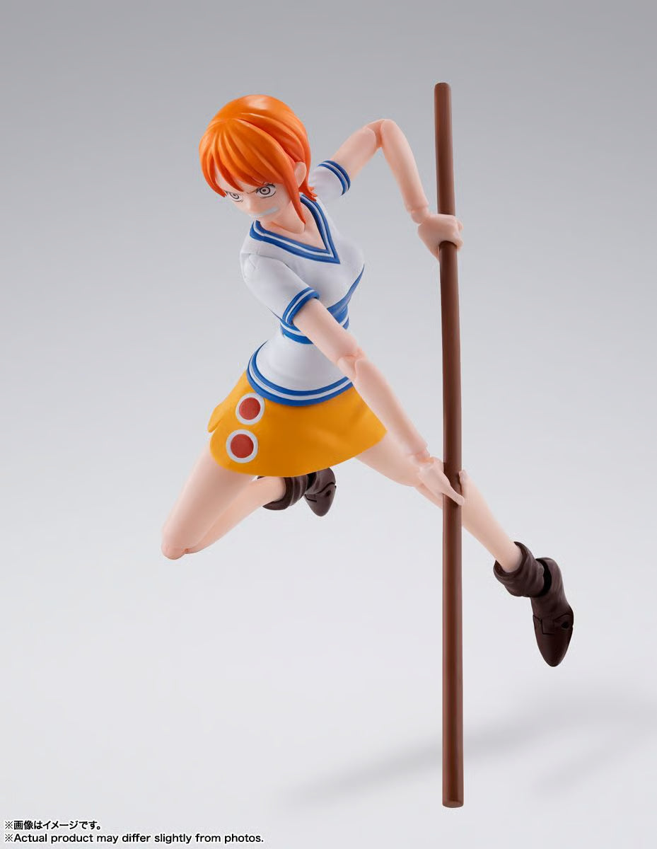 S.H.FIGUARTS NAMI – ROMANCE DAWN 1/12 SCALE ACTION FIGURE BY BANDAI TAMASHII