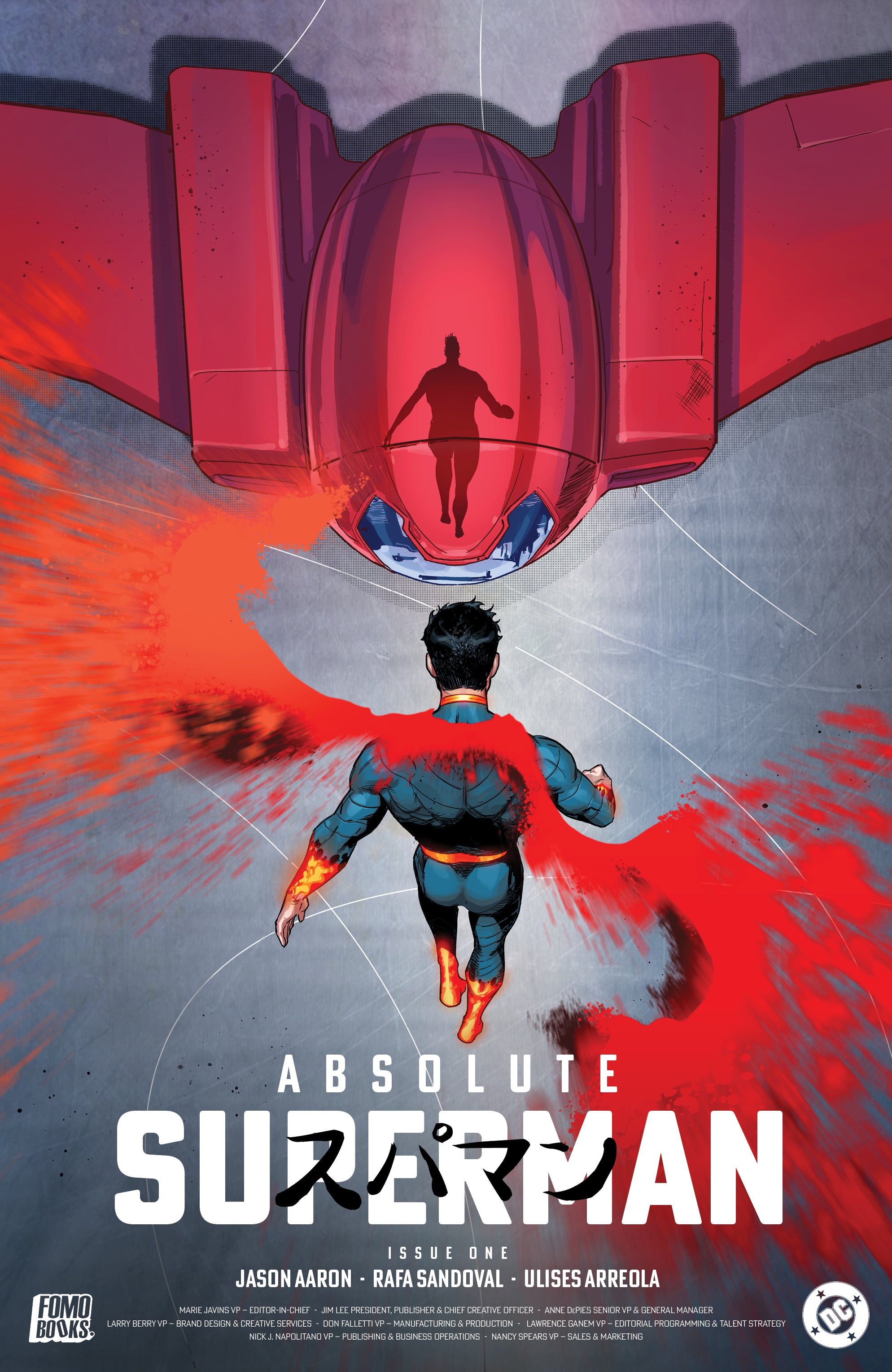 Absolute Superman #1 (FOMO Books Exclusive) Trade Cover – Akira Homage (English Edition) – Javier Fernández