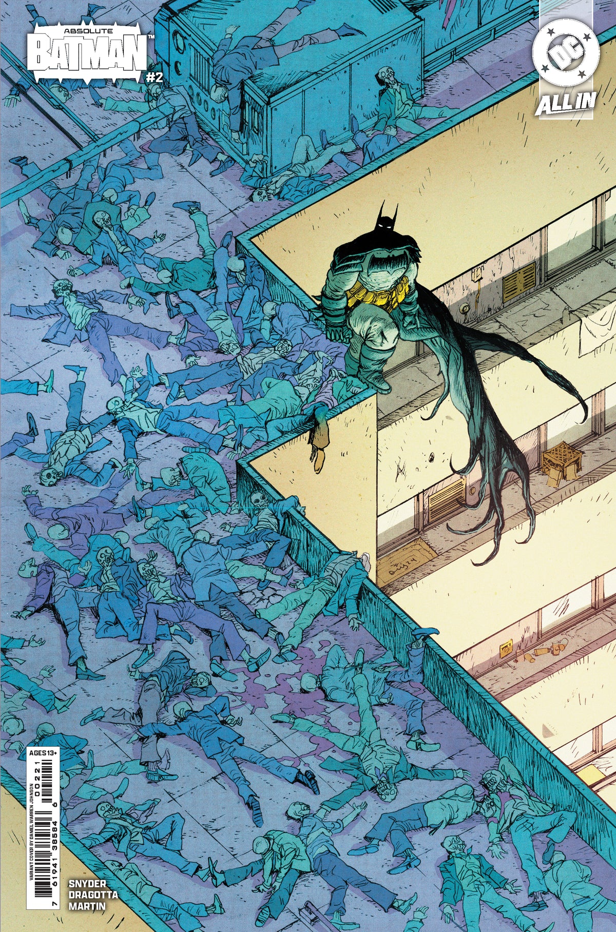 ABSOLUTE BATMAN #2 CVR B DANIEL WARREN JOHNSON CARD STOCK VAR MENA REGION LIMITED EDITION (FOMO Books)