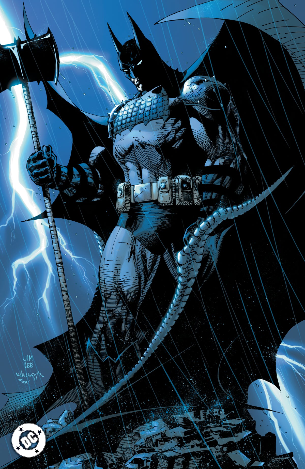 ABSOLUTE BATMAN #1 CVR J JIM LEE Dubai FOIL VAR Arabic (FOMO Comics)