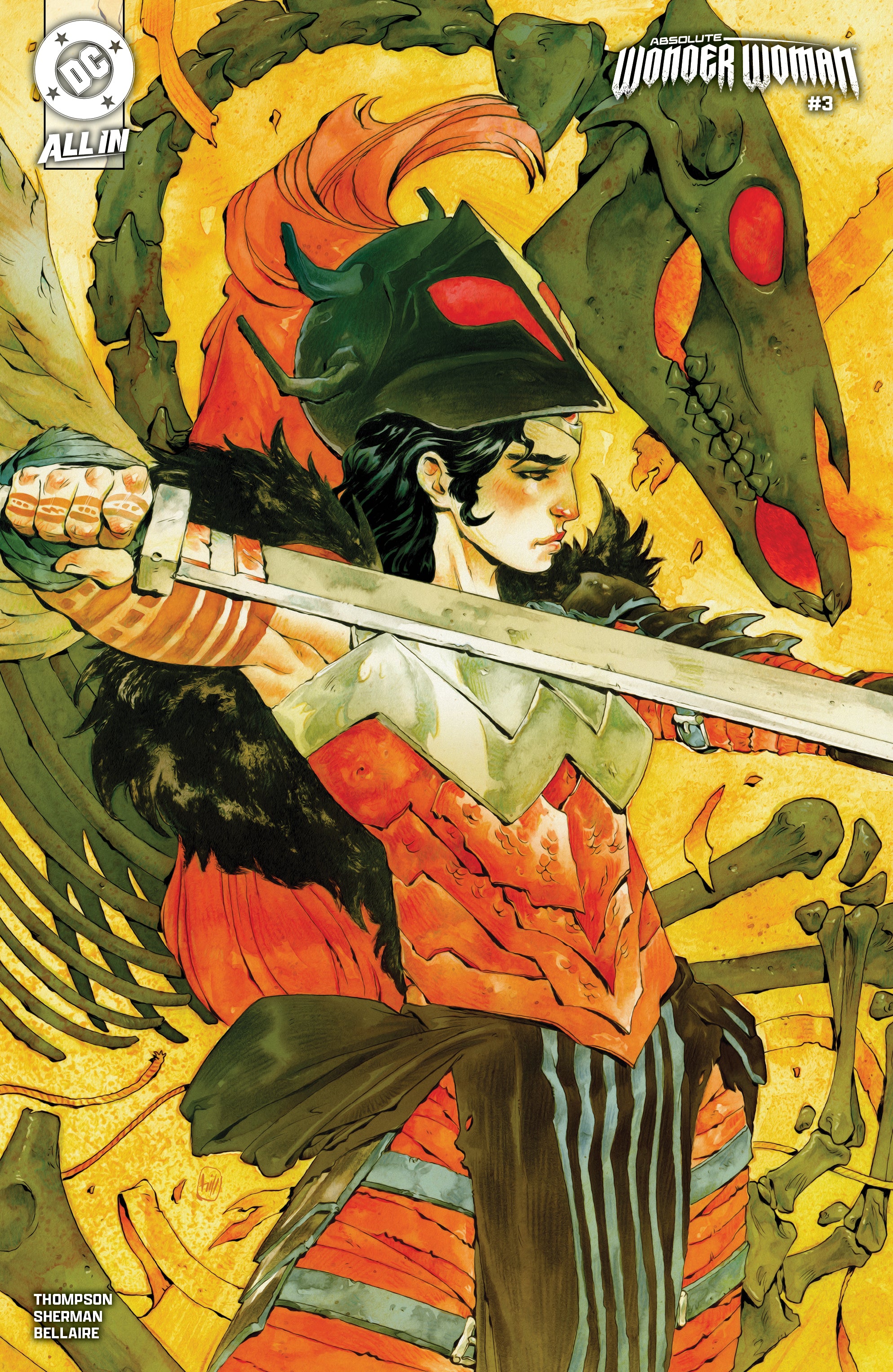 Absolute Wonder Woman #3 Cover C Chuma Hill Variant