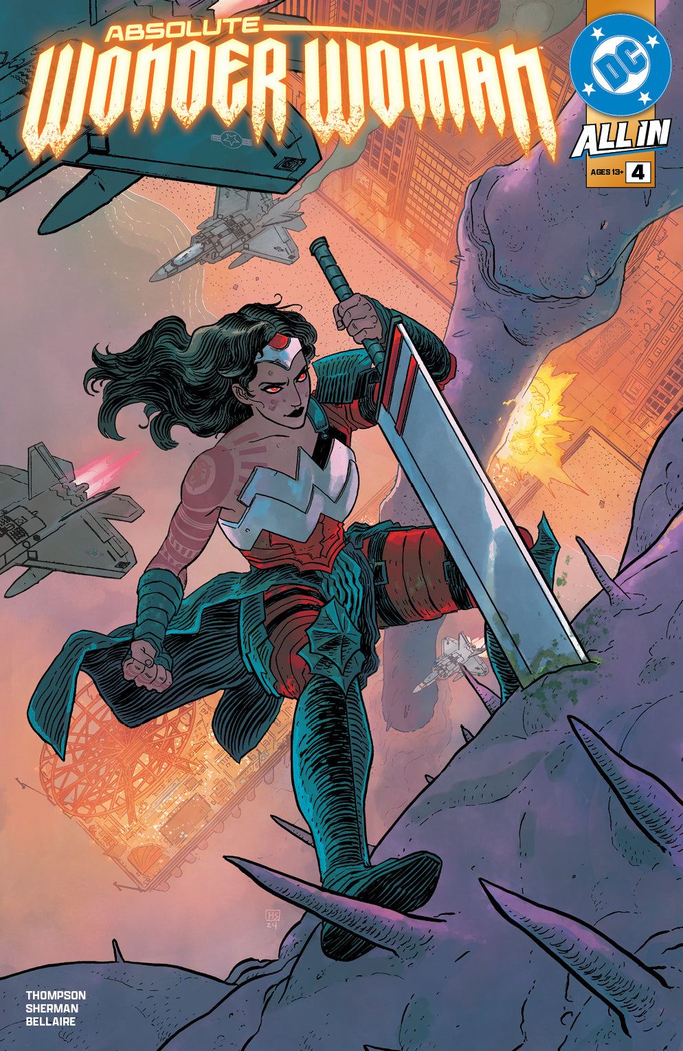 ABSOLUTE WONDER WOMAN #4 CVR A HAYDEN SHERMAN