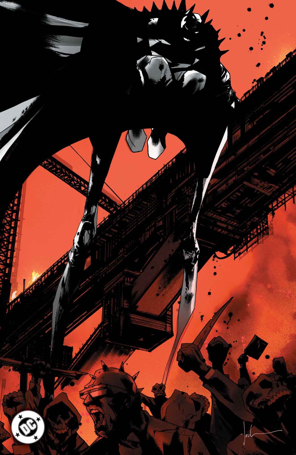 Absolute Batman #1 (2nd Printing) Arabic Edition – Jock Foil Cover (Limited to 500) (FOMO Books)
