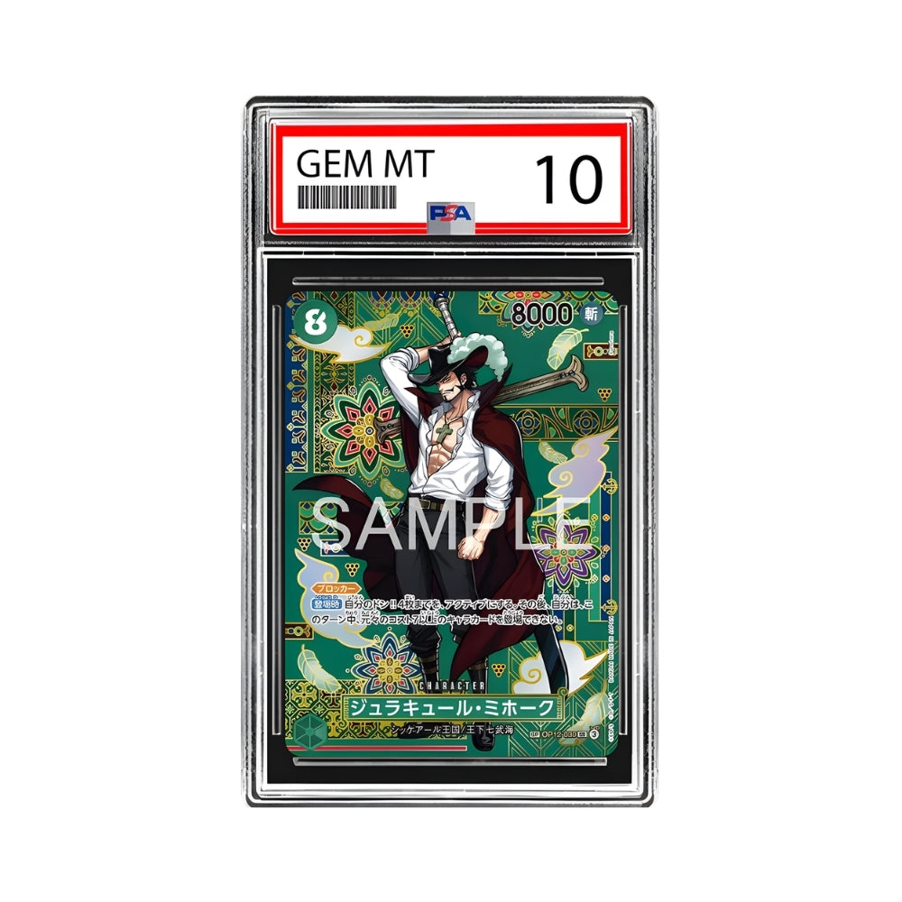 Dracule Mihawk (SP) OP12-030 JP - PSA 10