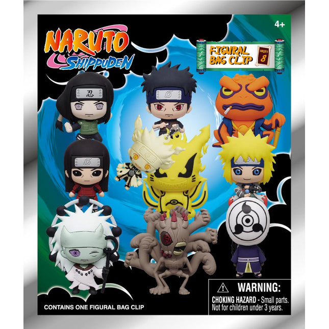 Monogram: Naruto Shippuden 3D Foam Bag Clip (Series 8) - Blind box