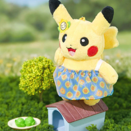Olive Young x Pokemon - One Piece Outfit Pikachu Plush Keychain