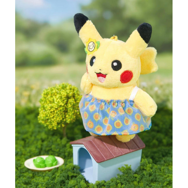 Olive Young x Pokemon - One Piece Outfit Pikachu Plush Keychain