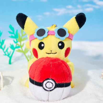 Olive Young x Pokemon - Sunglasses Pikachu Plush Keychain
