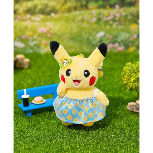 Olive Young x Pokemon - One Piece Outfit Pikachu Plush Keychain