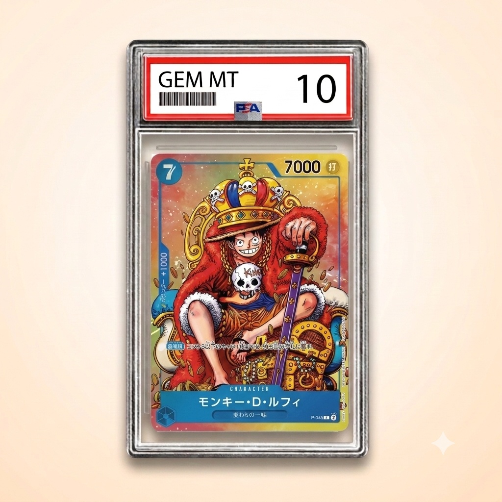 PSA 10 Monkey D. Luffy P-043 - Weekly Shonen Jump JP