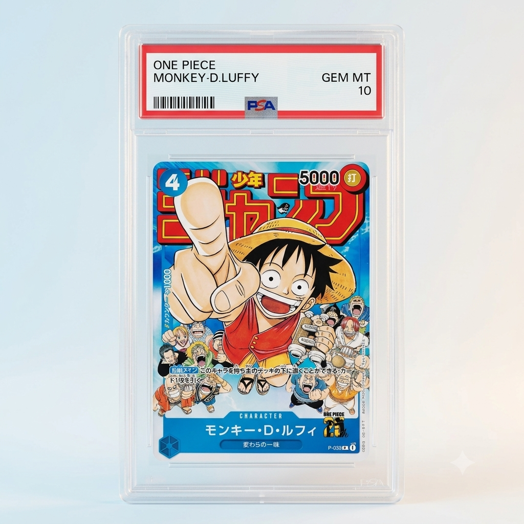 PSA 10 Monkey D. Luffy P-033 - Weekly Shonen Jump 2023 JP