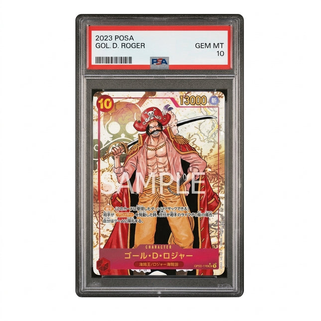 Gol D. Roger SEC OP09-118 JP - PSA 10
