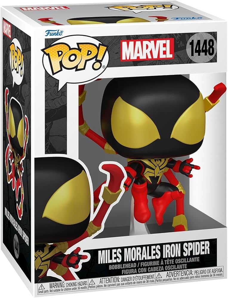 Funko Pop! Marvel 1448 Miles Morales Iron Spider