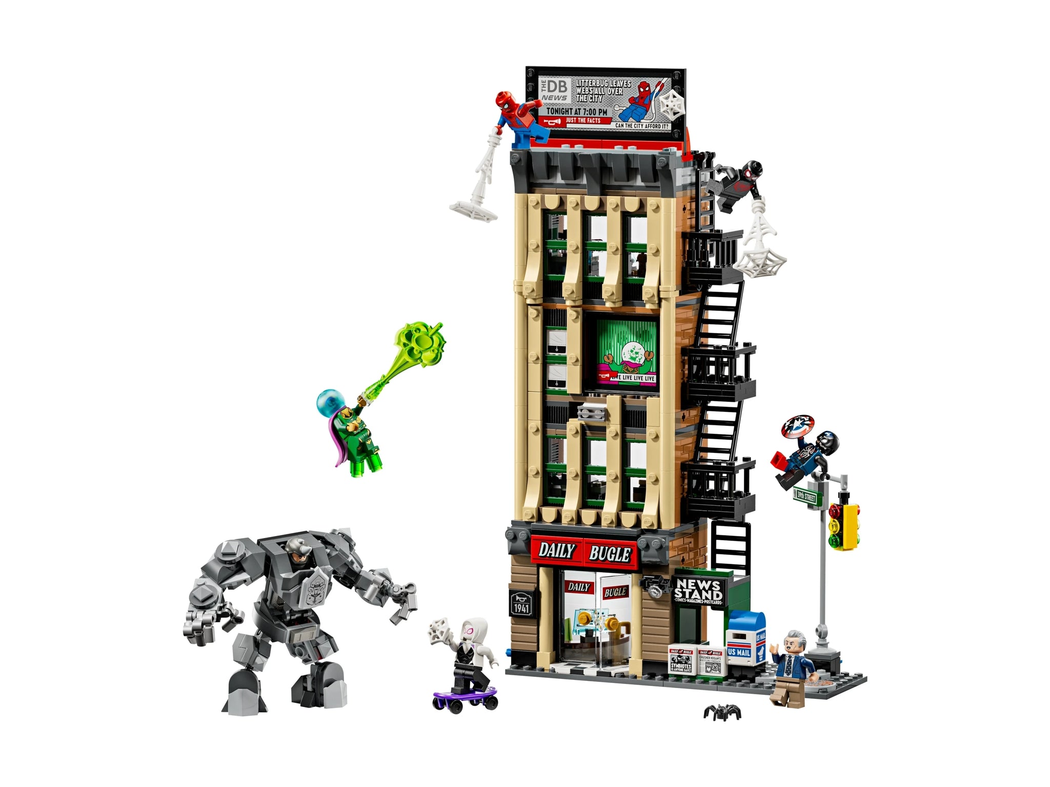 LEGO MARVEL - Spider-man vs. Mysterio: The Daily Bugle (76342)