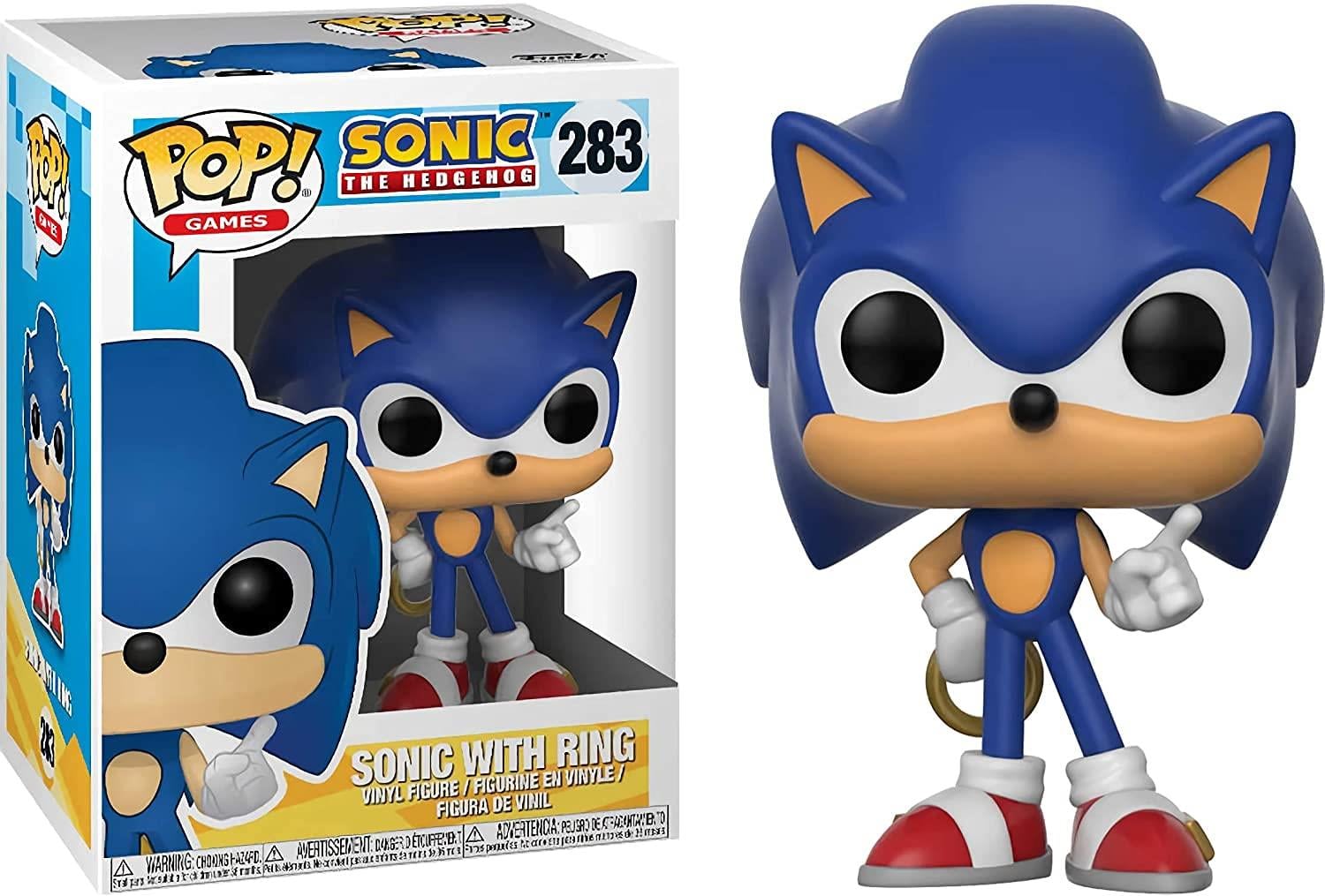 Funko Pop! Sonic the Hedgehog 283 Sonic with Ring
