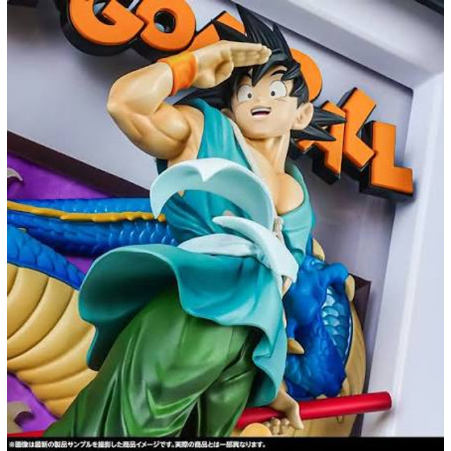Dragon Ball - Tamashii Art Framed Statue Son - Goku & Dragon
