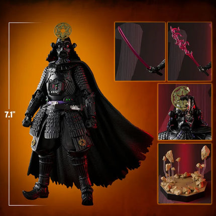 Bandai Tamashii - Star Wars - Samurai Taisho Darth Vader (Vengeful Spirit) - Mei Sho Movie Realization Action Figure
