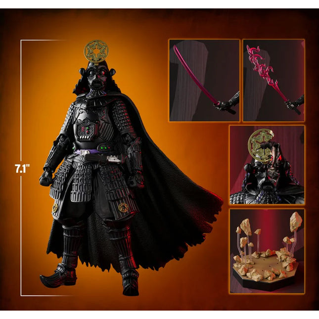 Bandai Tamashii - Star Wars - Samurai Taisho Darth Vader (Vengeful Spirit) - Mei Sho Movie Realization Action Figure