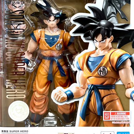 S.H. Figuarts - Dragon Ball Super - Son Goku (Super Hero) - 1/12 Scale PVC Action Figure