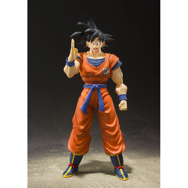 S.H. Figuarts - Dragon Ball Z - Son Goku - A Saiyan Raised on Earth - 1/12 Scale PVC Action Figure