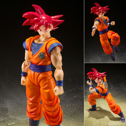 S.H. Figuarts - Dragon Ball Super - Super Saiyan God Son Goku (Saiyan God of Virtue) - 1/12 Scale PVC Action Figure