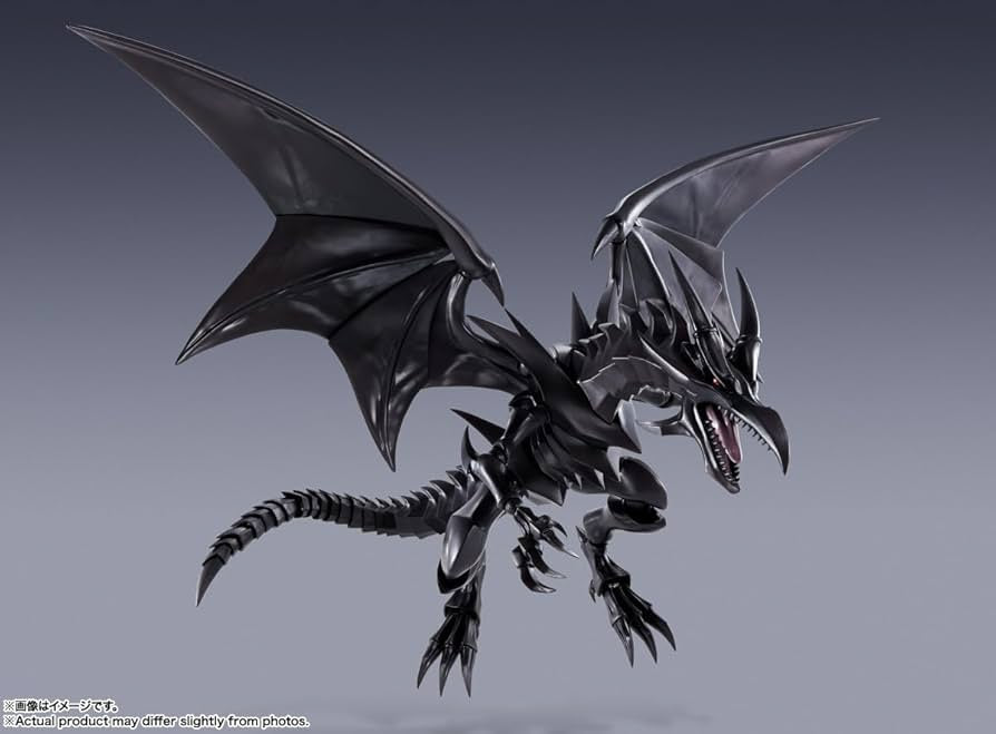 S.H. MonsterArts - Yu Gi Oh! - Red Eyes Black Dragon - PVC Action Figure