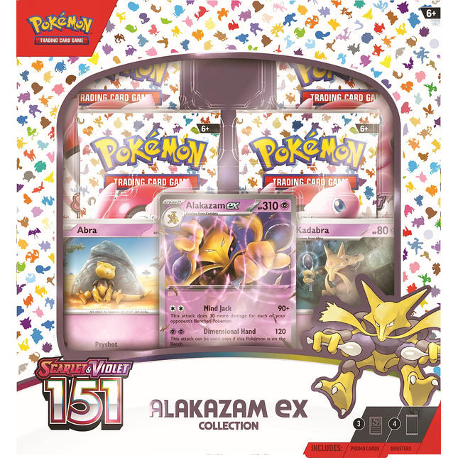 151 Alakazam EX Collection Box