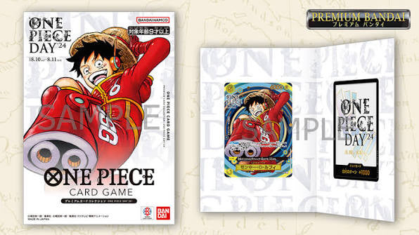 ONE PIECE DAY 2024 PROMO SET Monkey D. Luffy Convention Promo (P-043)