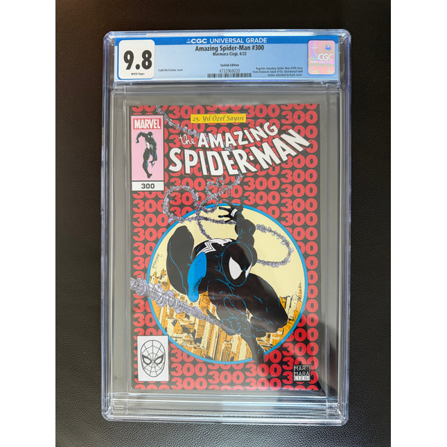 Amazing Spider-Man #300 Turkish Edition CGC 9.8 – First Full Appearance of Venom