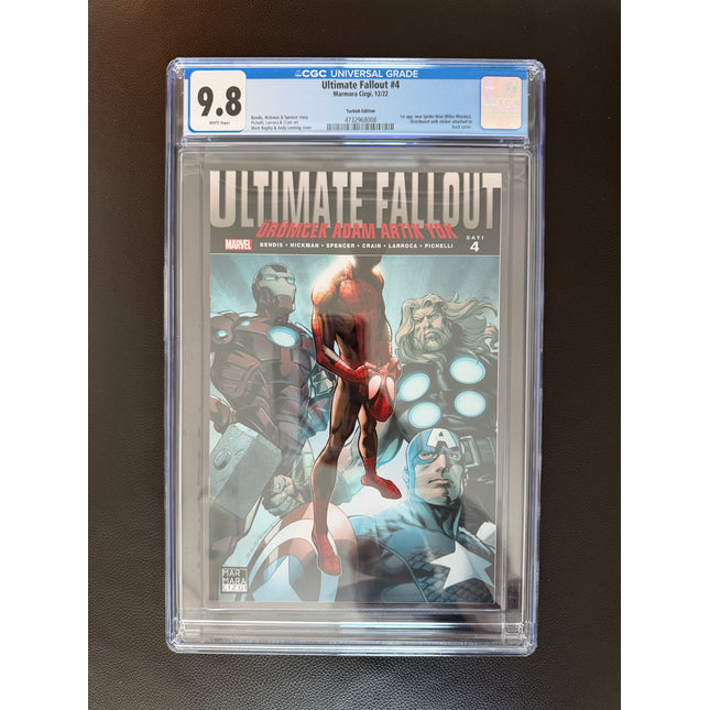 Ultimate Fallout #4 Turkish Edition CGC 9.8 – First Appearance of Miles Morales